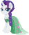 Size: 1336x1600 | Tagged: safe, artist:cloudy glow, rarity, pony, unicorn, g4, braid, clothes, crossover, disney, dress, elsa, eyeshadow, female, flower, frozen (movie), frozen fever, green dress, looking at you, makeup, mare, movie accurate, queen elsarity, simple background, solo, transparent background