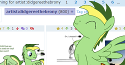 Size: 462x241 | Tagged: safe, artist:didgereethebrony, oc, oc only, oc:didgeree, pegasus, pony, happy, solo