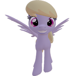 Size: 693x720 | Tagged: safe, artist:topsangtheman, cloud kicker, pegasus, pony, g4, 3d, looking at you, simple background, source filmmaker, transparent background