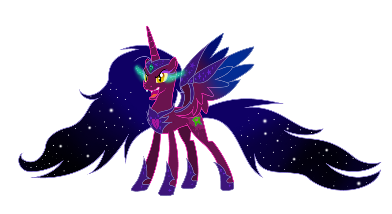 3104932 - safe, artist:lytlethelemur, earth pony, hybrid, pony, unicorn,  spoiler:the owl house, amity blight, azura (the owl house), canon ship,  clothes, costume, dyed mane, dyed tail, female, halloween, halloween  costume, hecate (the