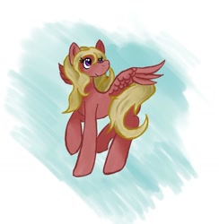 Size: 1024x1051 | Tagged: safe, artist:scarletfawn, oc, oc only, oc:frankenhooves, pegasus, pony, female, mare, solo