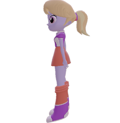 Size: 701x720 | Tagged: safe, artist:topsangtheman, cloud kicker, equestria girls, g4, 3d, female, simple background, solo, source filmmaker, transparent background
