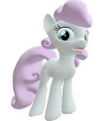 Size: 612x720 | Tagged: safe, artist:topsangtheman, twinkleshine, pony, unicorn, g4, 3d, female, looking at you, open mouth, simple background, solo, source filmmaker, transparent background