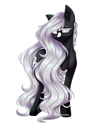 Size: 1500x1929 | Tagged: safe, artist:ohhoneybee, oc, oc only, oc:chastity mist, earth pony, pony, female, mare, simple background, solo, transparent background