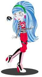 Size: 340x616 | Tagged: safe, artist:cookiechans2, artist:machakar52, undead, zombie, equestria girls, g4, barely eqg related, base used, boots, clothes, converse, crossover, ear piercing, earring, equestria girls style, equestria girls-ified, fingerless gloves, ghoulia yelps, glasses, gloves, headband, high heel boots, high heels, jewelry, mattel, monster high, piercing, shoes