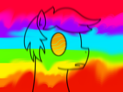 Size: 1600x1200 | Tagged: safe, artist:moonahd, oc, oc only, oc:brewer, oc:noble brew, earth pony, pony, acid, acid trip, blurry, drugs, lsd, male, psychedelic, rainbow, solo, stallion