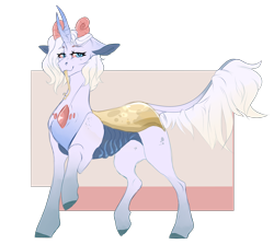Size: 3054x2728 | Tagged: safe, artist:holoriot, oc, oc only, oc:rose heart, changepony, hybrid, pony, female, high res, offspring, parent:lily lace, parent:pharynx, simple background, solo, tongue out, transparent background