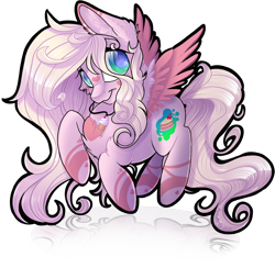Size: 1356x1322 | Tagged: safe, artist:mychelle, oc, oc only, oc:hanalea, pegasus, pony, female, mare, simple background, solo, transparent background, two toned wings, wings