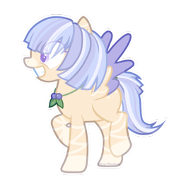 Size: 886x901 | Tagged: safe, artist:takan0, oc, oc only, pegasus, pony, female, mare, simple background, solo, transparent background, two toned wings, wings