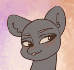 Size: 900x849 | Tagged: safe, artist:klooda, pony, advertisement, animated, bust, commission, frame by frame, one eye closed, open mouth, portrait, simple background, smiling, smiling at you, solo, wink, winking at you, ych animation, your character here