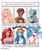 Size: 1080x1290 | Tagged: safe, artist:ratcrunch, princess celestia, rainbow dash, human, mermaid, pony, wolf, anthro, equestria girls, g4, anthro with ponies, bna: brand new animal, bowtie, bust, clothes, crossover, devil horn (gesture), ethereal mane, female, glasses, jewelry, male, mare, nail polish, peytral, princess ariel, shirou ogami, six fanarts, starry mane, the little mermaid, tiara