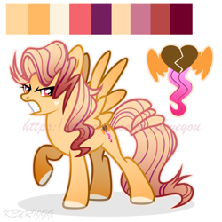 Size: 1600x1600 | Tagged: safe, artist:keyrijgg, oc, oc only, pegasus, pony, adoptable, auction, character, reference sheet, simple background, watermark, white background