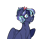 Size: 540x423 | Tagged: safe, artist:kiwigoat-art, oc, oc only, oc:nightglider, pegasus, pony, male, offspring, parent:dumbbell, parent:rainbow dash, parents:dumbdash, simple background, solo, transparent background