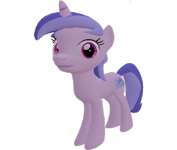 Size: 849x720 | Tagged: safe, artist:topsangtheman, sea swirl, seafoam, pony, unicorn, g4, 3d, female, looking at you, simple background, solo, source filmmaker, transparent background