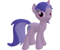 Size: 852x720 | Tagged: safe, artist:topsangtheman, sea swirl, seafoam, pony, unicorn, g4, 3d, female, looking at you, simple background, solo, source filmmaker, transparent background