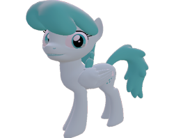 Size: 910x720 | Tagged: safe, artist:topsangtheman, spring melody, sprinkle medley, pegasus, pony, g4, 3d, looking at you, simple background, solo, source filmmaker, transparent background, vector