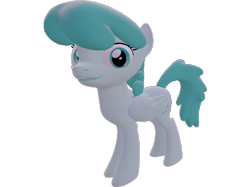 Size: 961x720 | Tagged: safe, artist:topsangtheman, spring melody, sprinkle medley, pegasus, pony, g4, 3d, looking at you, simple background, solo, source filmmaker, transparent background, vector