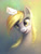 Size: 1050x1400 | Tagged: safe, artist:magfen, derpy hooves, pegasus, pony, g4, bust, cute, derpabetes, epic derpy, female, happy, letter, mare, open mouth, portrait, signature, smiling, solo