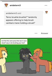 Size: 814x1193 | Tagged: safe, artist:ask-luciavampire, oc, earth pony, pegasus, pony, tumblr:ask-the-kingdom-hearts-ponys, ask, disney, kingdom hearts, tumblr