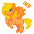 Size: 50x50 | Tagged: safe, artist:pennydropshop, oc, pegasus, pony, animated, blinking, gif, pegasus oc, pixel art, rearing, simple background, solo, transparent background, wings