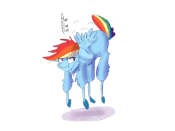 Size: 1024x768 | Tagged: safe, artist:lumepone, rainbow dash, llama, pony, g4, female, flying, llamafied, simple background, solo, species swap, transparent background