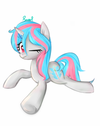 Size: 2000x2500 | Tagged: safe, artist:eclipsaaa, oc, oc only, oc:icy pearlescent, pony, unicorn, female, high res, mare, solo