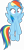 Size: 3000x6144 | Tagged: safe, artist:sollace, rainbow dash, pegasus, pony, g4, my little pony: friendship is magic, rarity takes manehattan, .svg available, :c, absurd resolution, bruh, faic, female, flying, frown, show accurate, simple background, solo, spread wings, transparent background, vector, wide eyes, wings