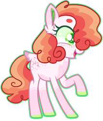 Size: 1496x1760 | Tagged: safe, artist:kurosawakuro, oc, oc only, earth pony, pony, base used, blank flank, colored hooves, female, green sclera, offspring, outline, parent:pistachio, parent:sweetie belle, simple background, solo, teenager, transparent background