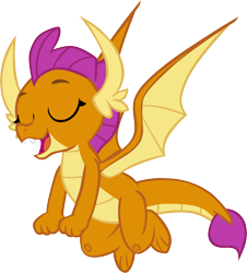 Size: 5428x6001 | Tagged: safe, artist:memnoch, smolder, dragon, g4, season 9, uprooted, cute, dragoness, female, simple background, smolderbetes, solo, the place where we belong, transparent background, vector, wings