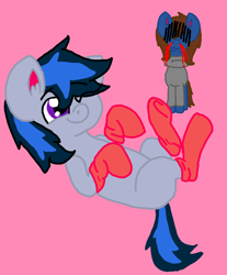 Size: 650x784 | Tagged: safe, artist:derpy_the_duck, oc, oc:allen, oc:derp, earth pony, pony, base used, clothes, socks