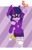 Size: 782x1229 | Tagged: safe, artist:thewallop-cat12, sci-twi, twilight sparkle, equestria girls, g4, barbara gordon, batgirl, clothes, cropped, dc superhero girls, female, glasses, socks, solo, tara strong, thigh highs, voice actor joke, zettai ryouiki