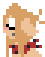 Size: 45x57 | Tagged: safe, artist:coco-drillo, oc, oc only, oc:cocodrillo, earth pony, pony, animated, bust, clothes, crying, duality, excited, floppy ears, glasses, messy mane, pixel animation, pixel art, pixel art animation, sad, scar, scarf, simple background, solo, starry eyes, stitches, tears of pain, transparent background, wingding eyes