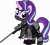 Size: 6000x5354 | Tagged: safe, artist:n0kkun, starlight glimmer, pony, unicorn, g4, accuracy international, armor, awm, balaclava, belt, boots, british, clothes, earpiece, female, gloves, gun, knee pads, mare, mp5, mp5k, pants, police, pouch, rifle, sco19, shoes, simple background, sniper, sniper rifle, solo, submachinegun, transparent background, united kingdom, watch, weapon, wristwatch