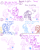 Size: 4779x6013 | Tagged: safe, artist:adorkabletwilightandfriends, big macintosh, dj pon-3, soarin', spike, starlight glimmer, twilight sparkle, vinyl scratch, alicorn, dragon, earth pony, pegasus, pony, unicorn, comic:adorkable twilight and friends, g4, adorkable, adorkable twilight, bubblegum, caring, comic, cute, dork, food, friends, friendship, gum, humor, innuendo, restaurant, sharing, sitting, stick of gum, support, teasing, twilight sparkle (alicorn), video game, wuvs