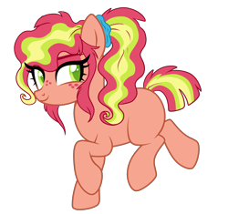 Size: 2300x2162 | Tagged: safe, artist:angei-bites, oc, oc only, earth pony, pony, female, high res, magical lesbian spawn, mare, offspring, parent:babs seed, parent:petunia paleo, simple background, solo, transparent background