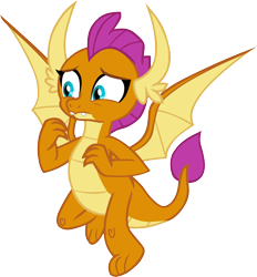 Size: 5524x5955 | Tagged: safe, artist:memnoch, smolder, dragon, g4, season 9, uprooted, cute, dragoness, female, simple background, smolderbetes, solo, transparent background, vector