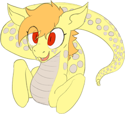 Size: 1079x979 | Tagged: safe, artist:anonymous, oc, garter snake, lamia, original species, snake, snake pony, 4chan, cute, drawthread, looking at you, simple background, solo, transparent background