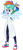 Size: 419x900 | Tagged: safe, artist:sapphiregamgee, rainbow dash, equestria girls, g4, clothes, converse, female, goggles, lab coat, ponied up, science, shoes, simple background, sneakers, solo, transparent background