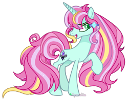 Size: 1547x1217 | Tagged: safe, artist:2pandita, oc, oc only, pony, unicorn, female, mare, simple background, solo, transparent background