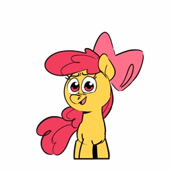 Size: 4096x4096 | Tagged: safe, artist:kyssimmee, apple bloom, earth pony, pony, g4, female, filly, solo