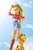 Size: 534x800 | Tagged: safe, kotobukiya, applejack, earth pony, human, pony, g4, breasts, delicious flat chest, flatjack, human ponidox, humanized, kotobukiya applejack, self ponidox