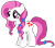 Size: 457x399 | Tagged: safe, artist:optimusv42, sweetheart, crystal pony, earth pony, pony, g1, my little pony tales, fan version, female, friendship troopers, my little pony friendship troopers, simple background, solo, transparent background