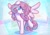 Size: 3508x2480 | Tagged: safe, artist:wavecipher, princess flurry heart, alicorn, pony, g4, cute, female, flurrybetes, high res, mare, older, older flurry heart, raised leg, smiling, solo, spread wings, triangle, wings