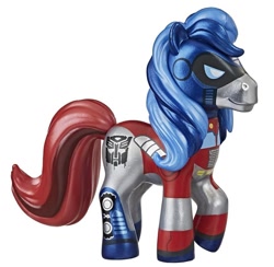Size: 1242x1210 | Tagged: safe, pony, official, clash of hasbro's titans, crossover, crossover collection, male, my little prime, optimus prime, ponified, rule 85, stallion, toy, transformers
