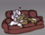 Size: 1280x996 | Tagged: safe, artist:captainhoers, oc, oc:pastel pastiche, oc:stick shift, pegasus, pony, unicorn, augmented, colored, couch, cuddling, cyberpunk, female, male, mare, nighthaze, pastick, sierra nevada, sleeping, stallion