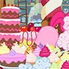 Size: 100x100 | Tagged: safe, artist:foxbeast, pinkie pie, earth pony, pony, g4, animated, ass up, balloonbutt, butt, butt shake, cake, cupcake, cute, dessert, diapinkes, female, food, gif, gif for breezies, mare, picture for breezies, plot, solo, wiggle