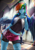 Size: 848x1200 | Tagged: safe, alternate version, artist:axsens, color edit, edit, editor:drakeyc, rainbow dash, equestria girls, g4, chromatic aberration, clothes, colored, compression shorts, eyeshadow, female, fit, hand on hip, jacket, makeup, pink eyes, pony ears, rainbow, seductive, seductive pose, sexy, shirt, shirt lift, shorts, shorts under skirt, skin color edit, skirt, slender, smiling, smiling at you, solo, stupid sexy rainbow dash, sultry pose, thin, tomboy, undershirt, watermark, winged humanization, wings, wristband