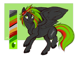 Size: 1070x822 | Tagged: safe, artist:chillyfish, oc, oc only, oc:skyrim, pegasus, pony, female, goggles, mare, pegasus oc, raised hoof, reference sheet, simple background, solo, transparent background, wings