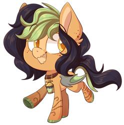 Size: 2465x2485 | Tagged: safe, artist:jetjetj, part of a set, oc, oc only, oc:lantern, bat pony, pony, chibi, commission, cute, female, high res, mare, simple background, solo, transparent background, ych result