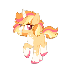 Size: 2500x2500 | Tagged: safe, artist:angei-bites, oc, oc only, oc:tropicana, pony, unicorn, female, high res, mare, simple background, solo, transparent background